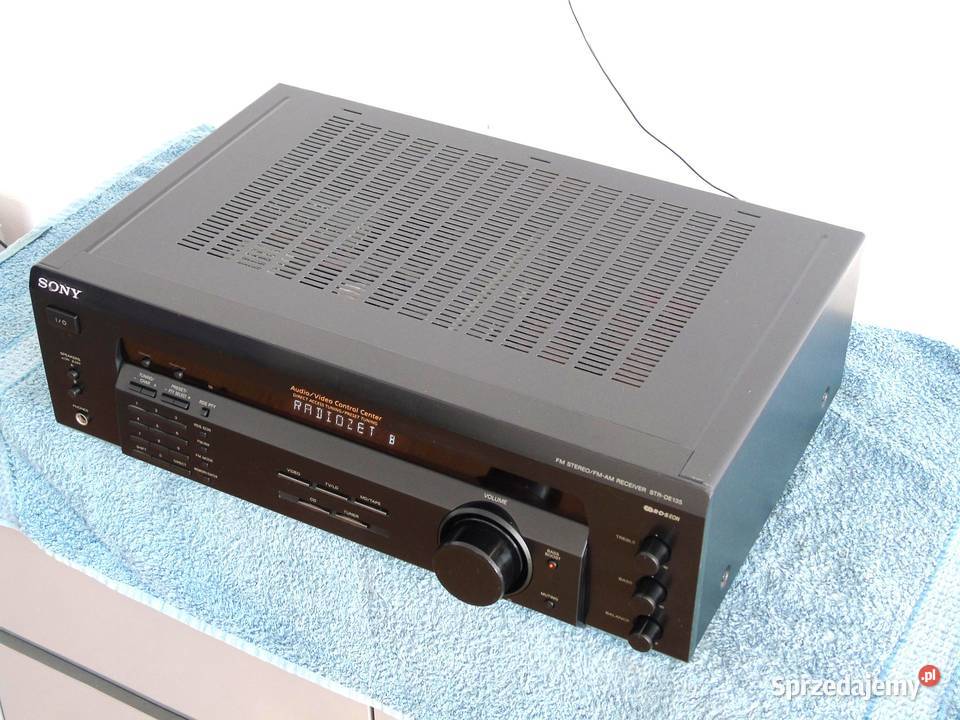 Wzmacniacz z radiem Sony STRDE135 RDS sprawny 2x sprzedam