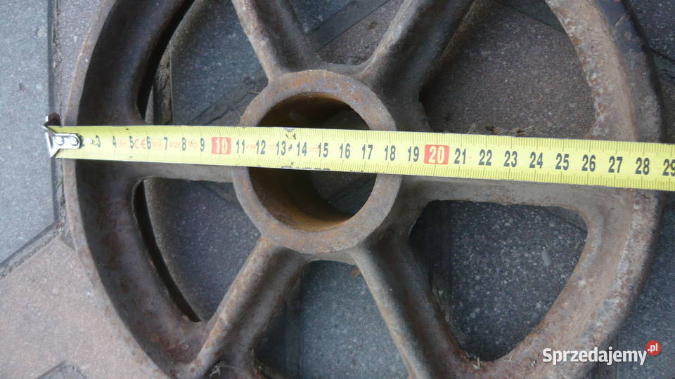 Koła metalowe stare koło żeliwne żelazne 30