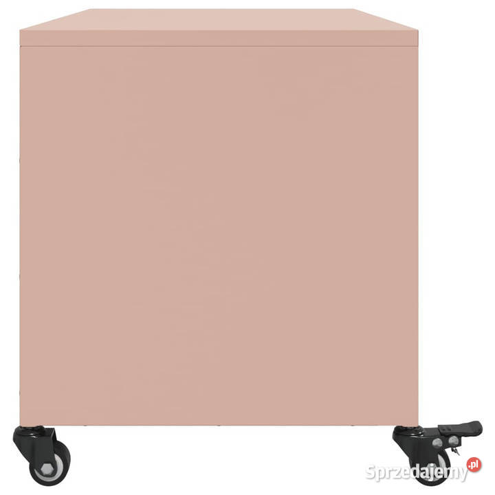 Szafka RTV różowa 68x39x435 stal WM846639 mazowieckie Warszawa