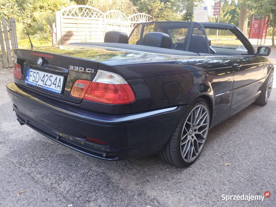 Bmw E46 Cabrio M54 170 alufelgi 19 poduszka powietrzna sprzedam