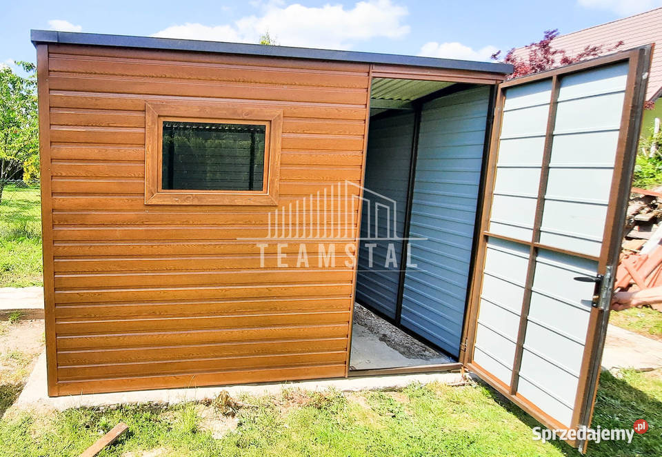 SCHOWEK DOMEK OGRODOWY 3m x 3m okno drzwi TS280 dolnośląskie Jelenia Góra