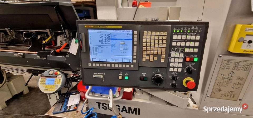 Automat tokarski wzdłużny TSUGAMI HS207 Produkcja Jelenia Góra
