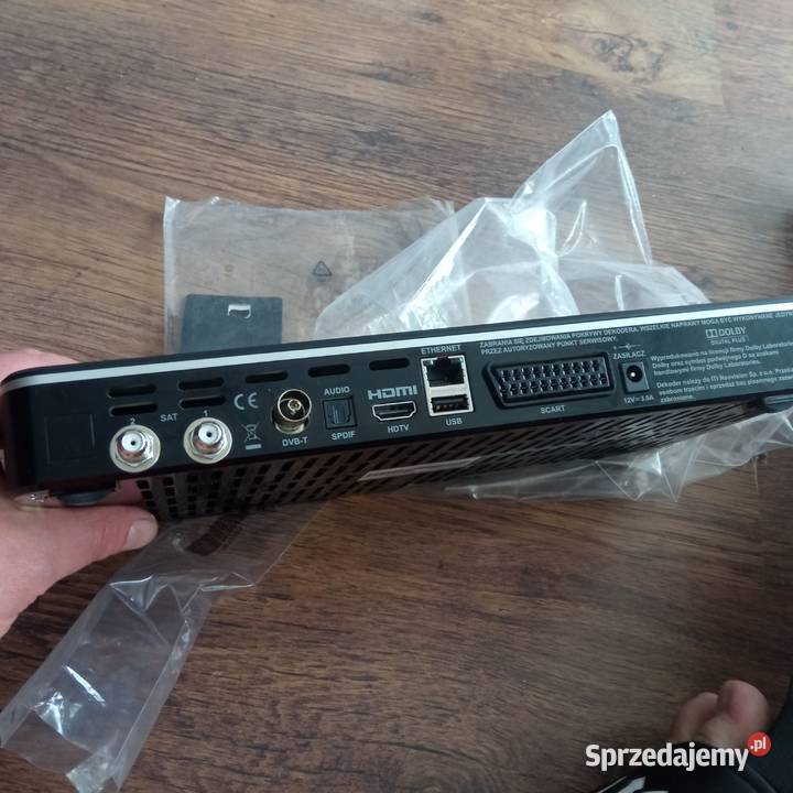 Dekoder nc media box HD recorder dysk 500 giga Tunery Szczecin