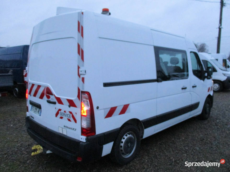 Renault Master 23 DCI 130 L2H2 brygadówka 6 osób komputer pokładowy podkarpackie Dębica