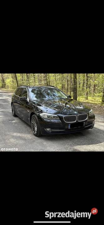 Bmw F11 520d 184 czarny Babica sprzedam