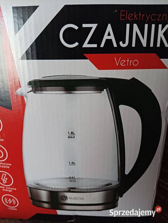 Czajnik elektryczny szklanny Czajniki