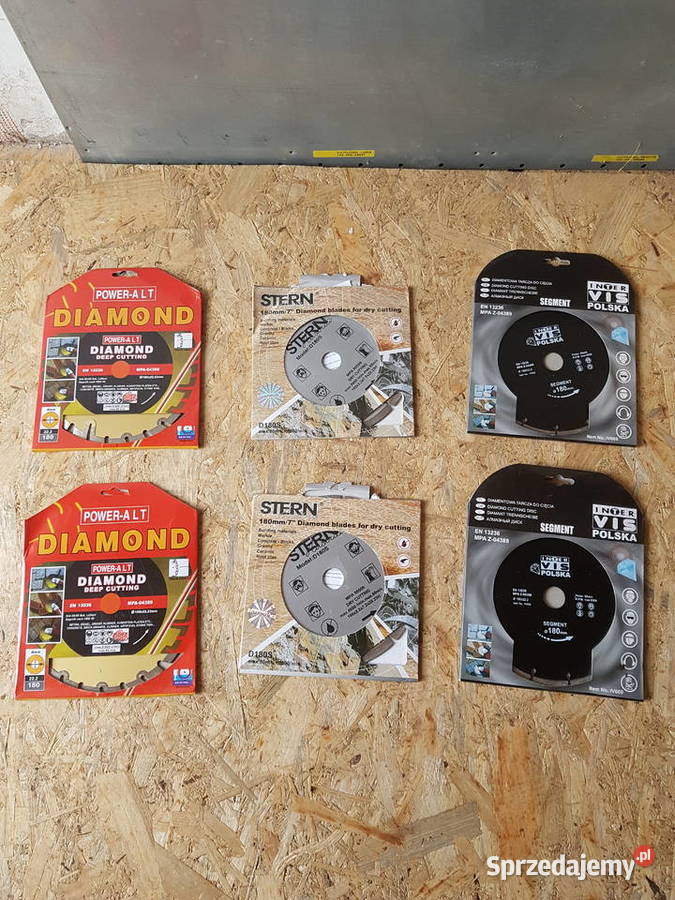 Tarcza diamentowa 180 beton kostka cegła kamień wielkopolskie Głogowa