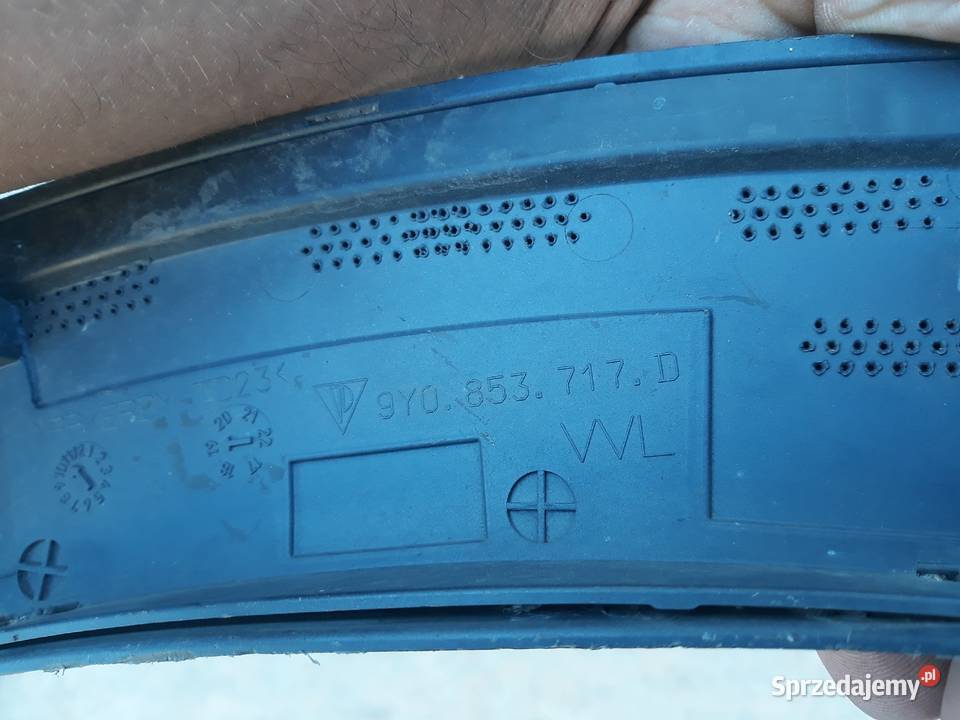 PORSCHE CAYENNE III LISTWA LEWA ZDERZAKA PRZÓD listwy na zderzak wielkopolskie Międzychód