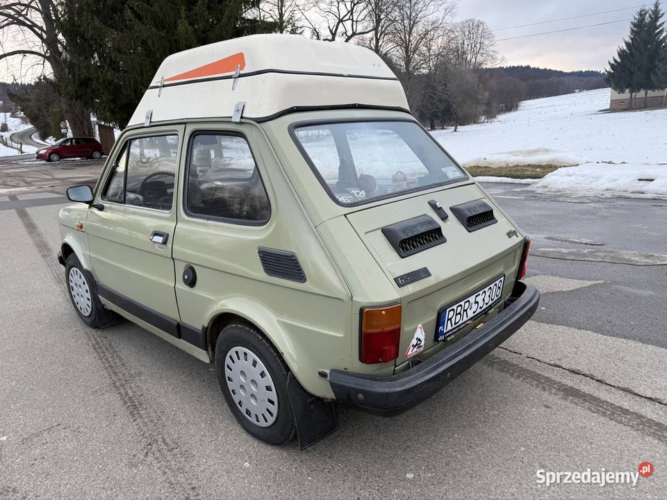 Fiat 126P 650E kapliczka bagażnik dachowy Domaradz