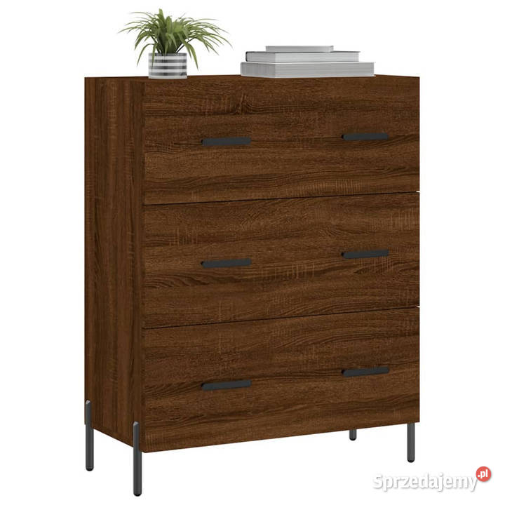 Szafka brązowy dąb 695x34x90 materiał Warszawa