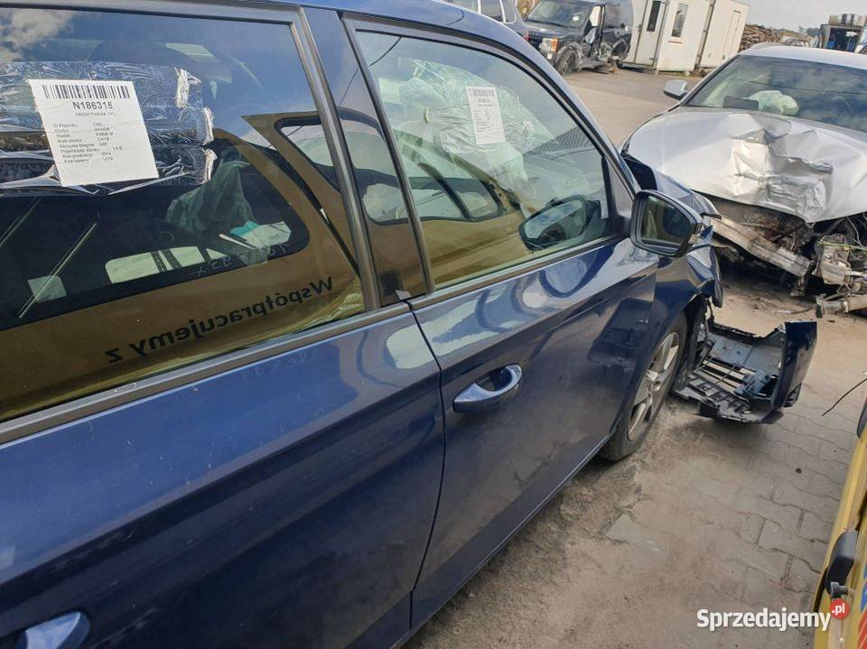 DRZWI PRAWE PRZÓD SKODA FABIA III LF5A Lipno sprzedam