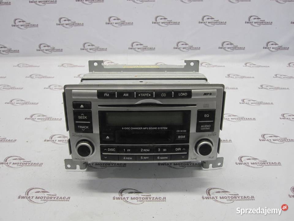HYUNDAI SANTA FE II 06 radio CD 961002B220 Sprzęt audio fabryczny