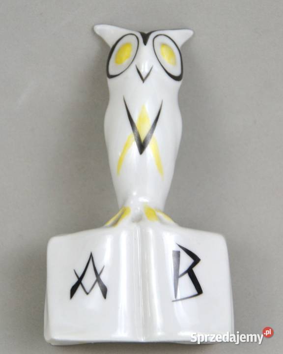 Look Sowa na książce Hollohaza Węgry pikasiak Warszawa sprzedam