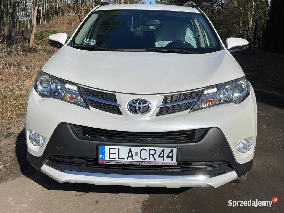 TOYOTA RAV4 20 D4D BIAŁA PERŁA SUV Samochody osobowe