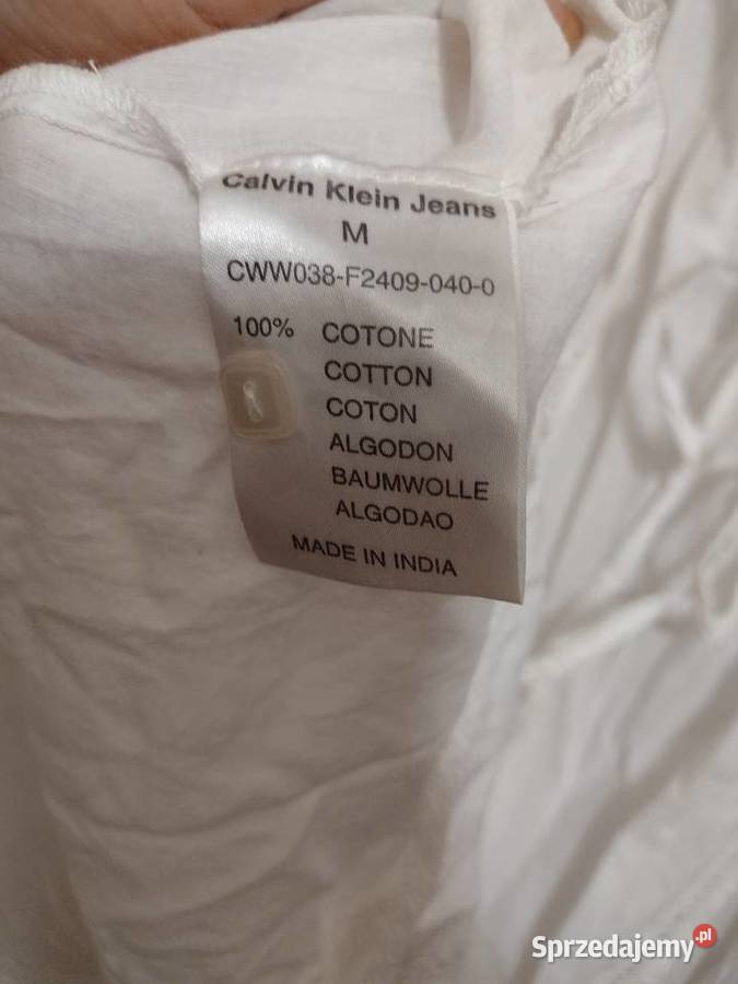 38M Calvin Klein Letnia haftowana sukienka sprzedam