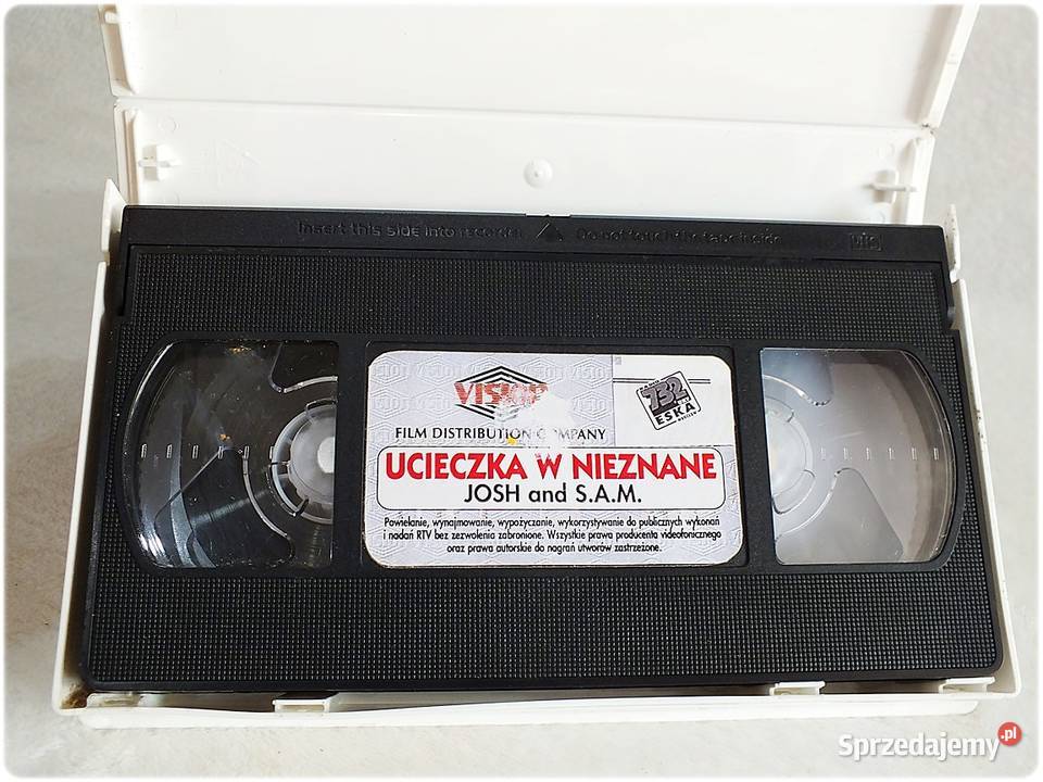 Kaseta VHS Ucieczka w nieznane Film na Video przygodowy Żary