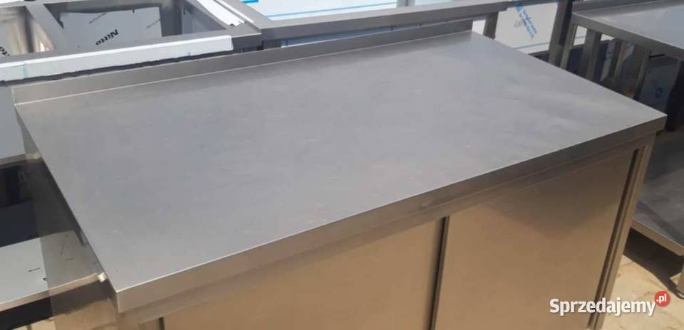 Stół Gastro Z Drzwiami Szafką 1307085 s 1049O Ostrów Wielkopolski