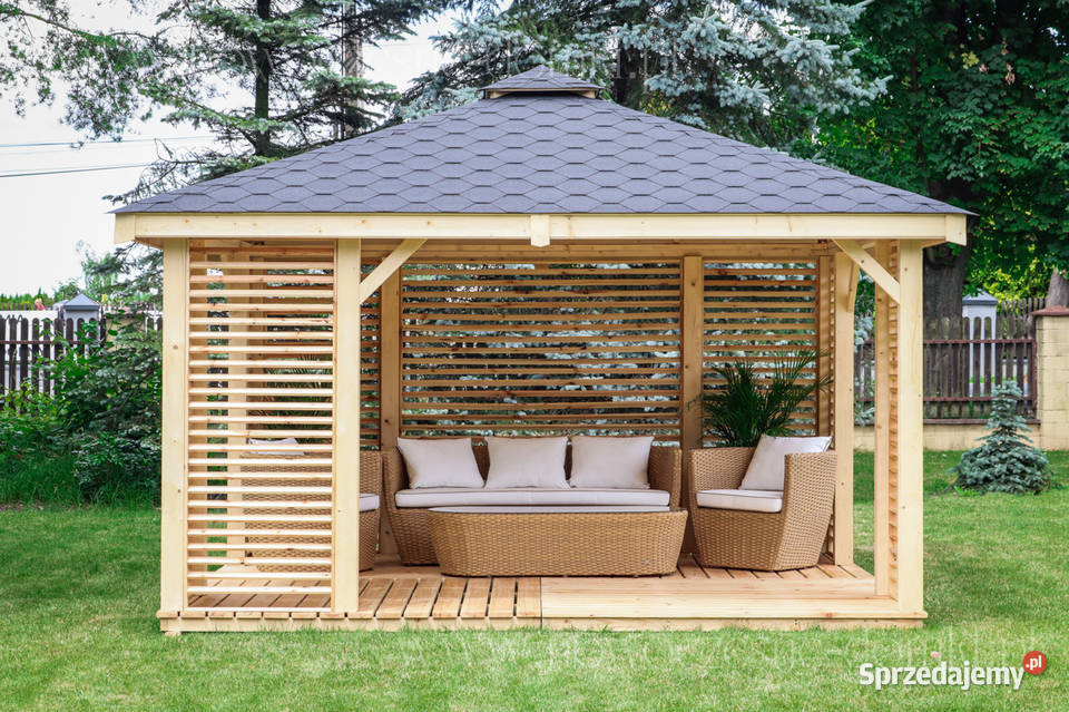 Altana ogrodowa Torino 1 wym 3x4m Producent Piotrków Trybunalski