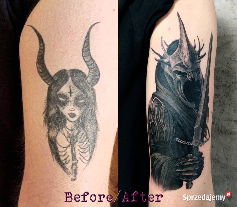 Tatuaże tattoo coverup Częstochowa