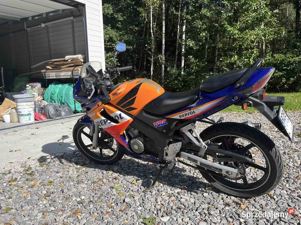 Honda CBR 125R Repsol ikona wśród sportowych Honda Głogów Małopolski sprzedam