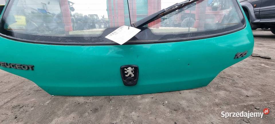 KLAPA PEUGEOT 106 osobowe Lipno