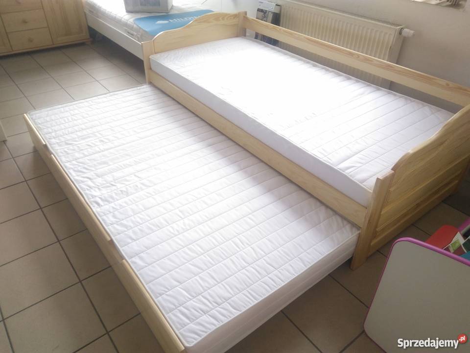 Łóżko 90x200 z dodatkowym spaniem pod spodem