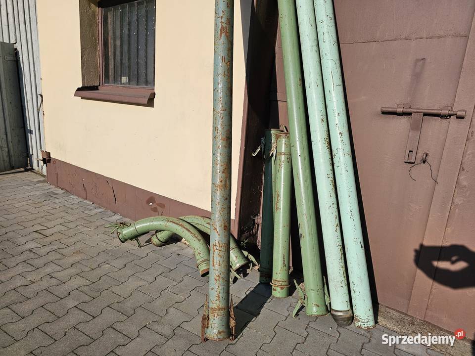 Rury do dmuchawy do zboża 110mm różne długości Górno