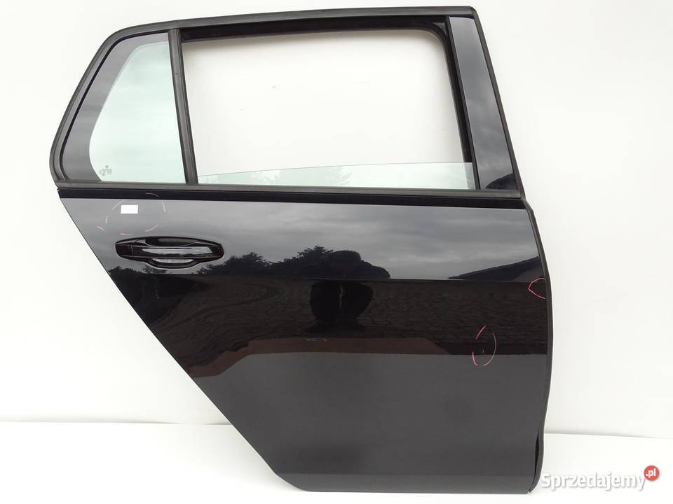DRZWI PRAWY TYŁ PRAWE TYLNE LC9X VW GOLF VII 5D osobowe