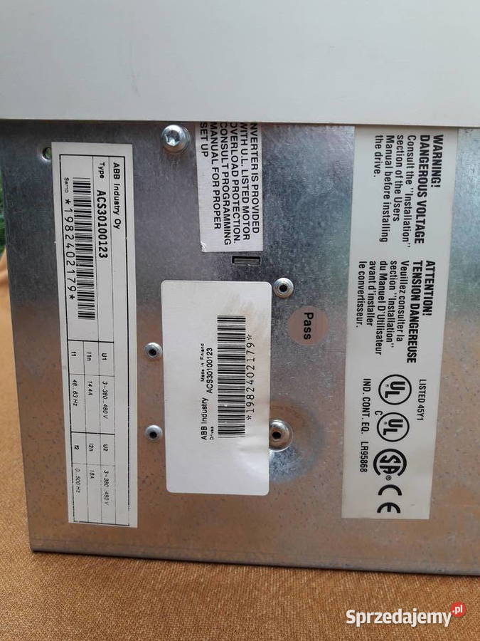 Falownik ABB ACS 300 75kW Warszawa