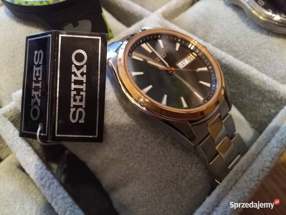 Seiko SUR344P1 piękny zegarek klasy fabrycznie Włocławek