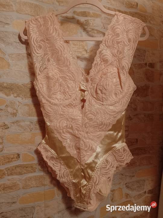 XLXXL Luksusowe body modelujące z Londynu żółty/złoty Kraków sprzedam