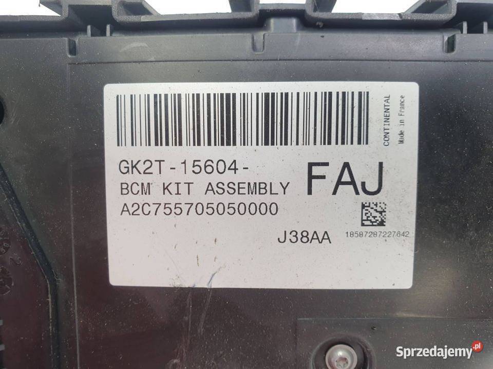 SKRZYNKA BEZPIECZNIKÓW FORD TRANSIT MK8 Lipno sprzedam