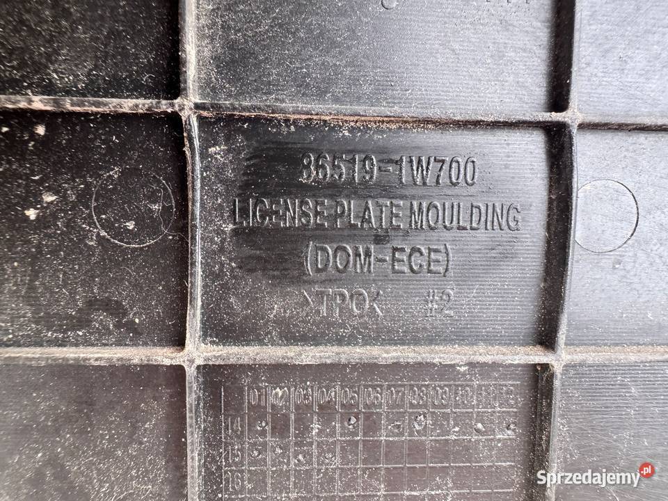 Podkładka pod tablicę Kia Rio III 1116 Brzesko