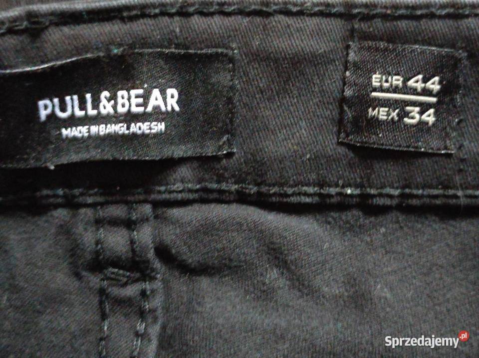 spodnie PullBear bawełniane elastyczne slim fit Kielce sprzedam
