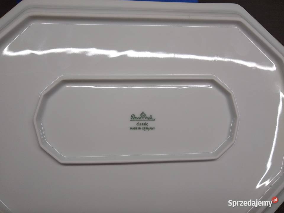 Półmisek do ryb Rosenthal Biała Maria 34 Kalisz