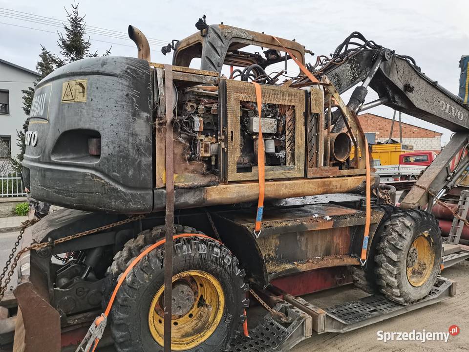 Volvo EW 160B 2007rPartsCzęści wielkopolskie Wilkowo