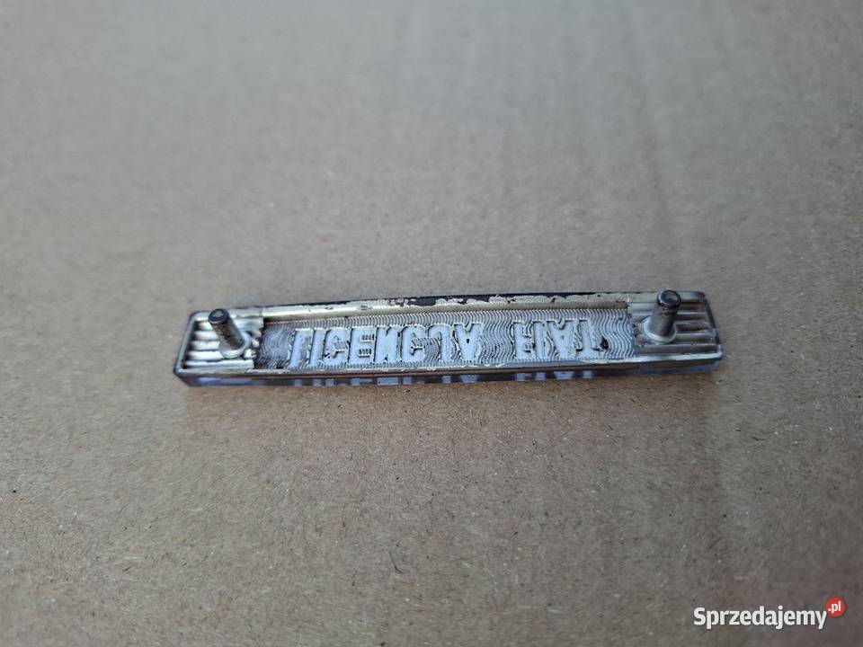 Emblemat znaczek logo Polski Fiat 126p Maluch Strzelce Opolskie sprzedam