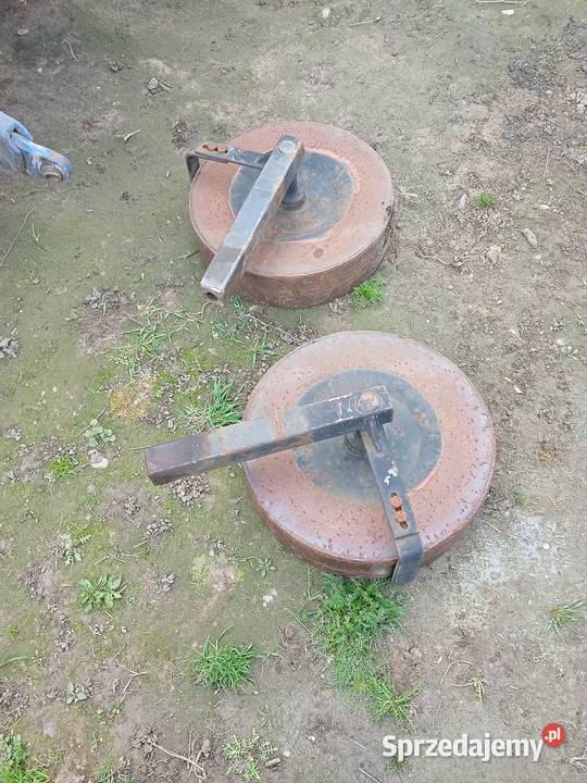 koła metalowe z osiami i czyścikami Łanięta