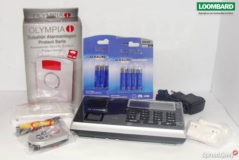 BEZPRZEWODOWA INSTALACJA ALARMOWA OLYMPIA