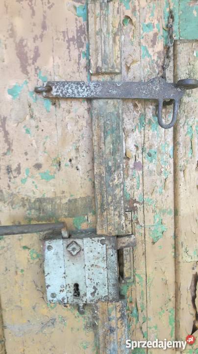 Stare poniemieckie drzwi Drewno