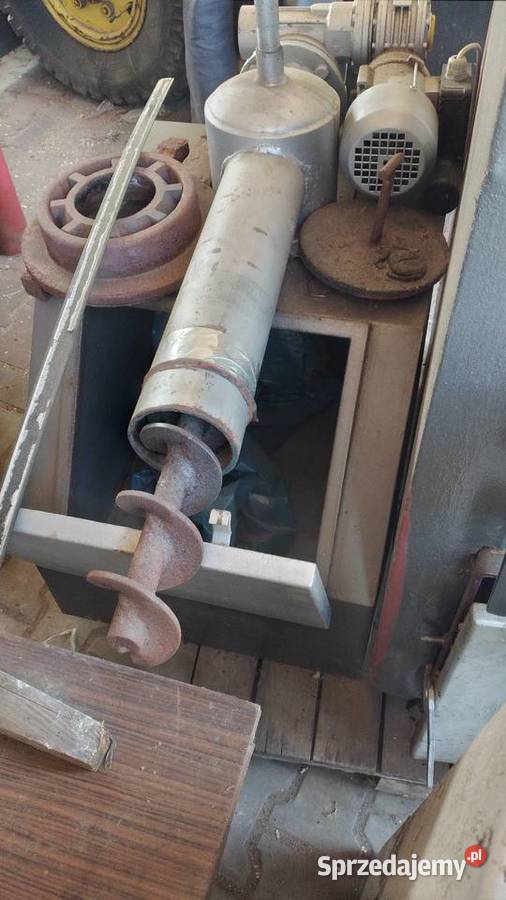 Kocioł CO z podajnikiem na groszek pelet Łomnica sprzedam