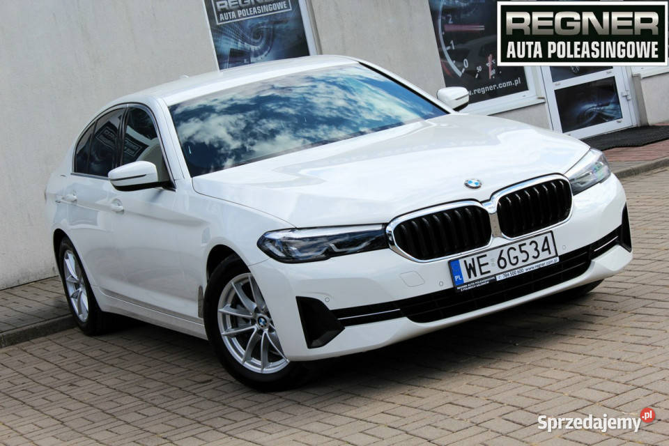 BMW 518 Salon FV23 Skóra Nawigacja LED Ambient kurtyny powietrzne BMW Sokołów