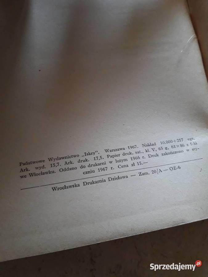 Przygoda matematyczna Vratko Szobar ISKRY 1967 Bielsko-Biała