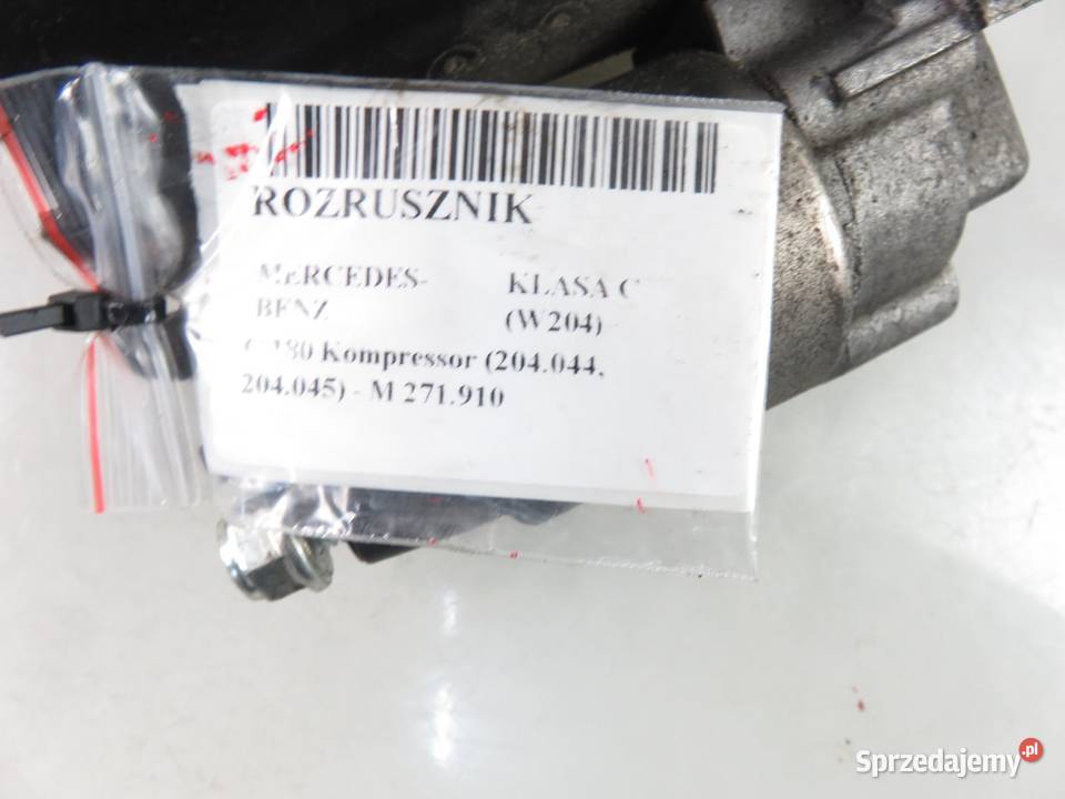 ROZRUSZNIK MERCEDES KLASA C W204 C 180