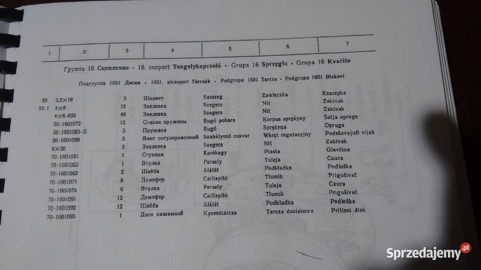 KATALOG CZĘŚCI Pronar MTZ 80 82 Dodatek MTZ 82 Stalowa Wola