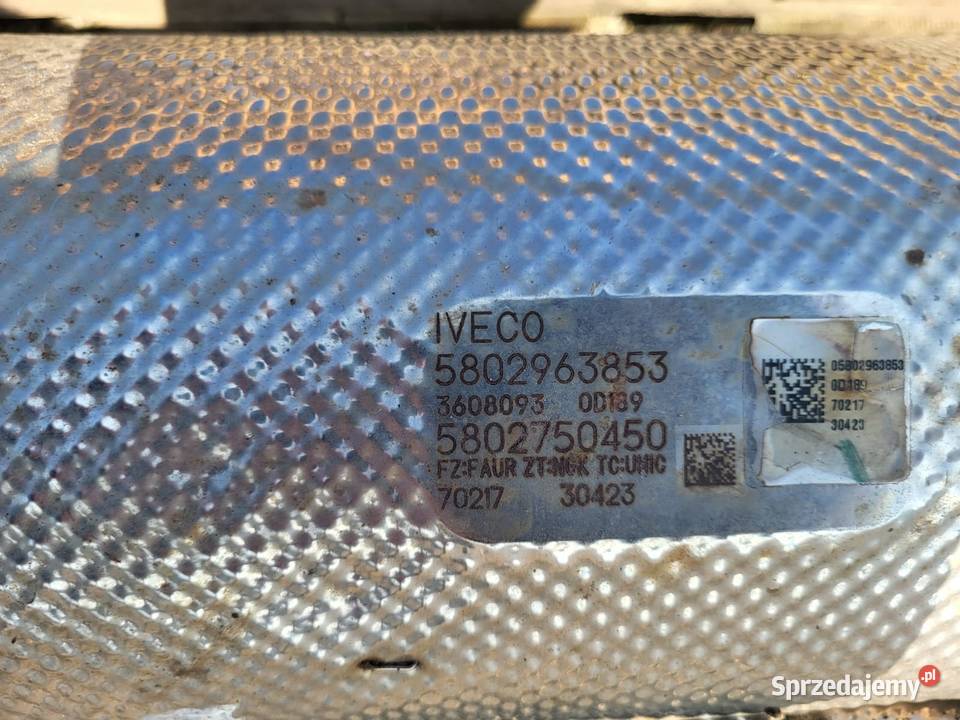 IVECO DAILY 23 30 EURO 6 KATALIZATOR DPF Wąchock