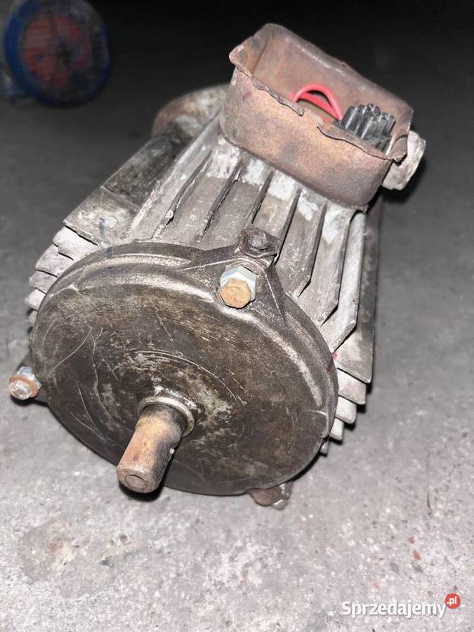 Silnik elektryczny 08 kw 1400 obrotów Śmigiel sprzedam