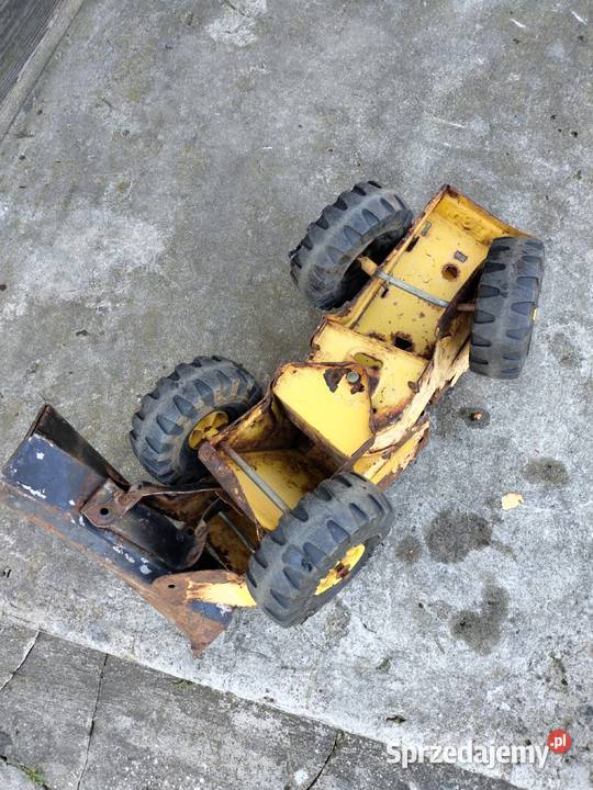 Zabawka Tonka Mighty Loader 1972 z PRLu Poświętne