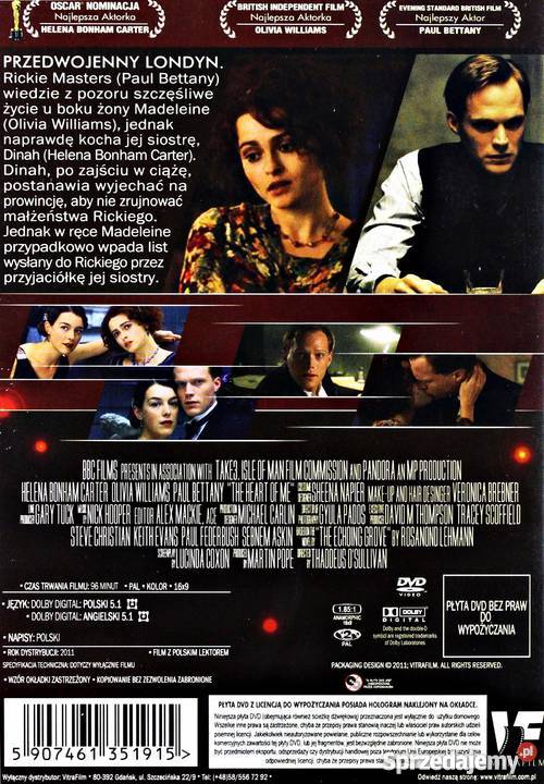 ROZDARTE SERCE OLIVIA WILLIAMS romans Filmy Kalisz