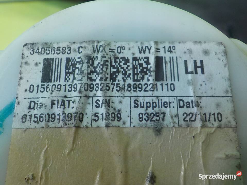 ALFA ROMEO GIULIETTA 14 T 11r HB pas mazowieckie Suków